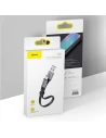 Kup Cablul plat Baseus Simple USB-A/USB-C SuperCharge 5A 40W Quick Charge 3.0 QC 3.0 23cm gri - BSU4119 - {ean13} - Sklep Home Screen