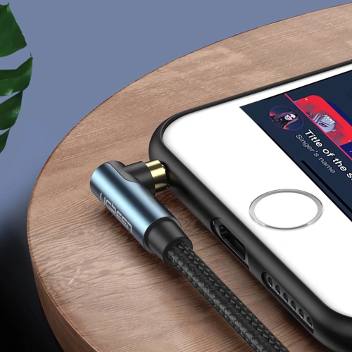 Kup UGREEN AV112 AUX 2x mini jack 3,5mm 1,5m kék színű kábeles audio szögletes csatlakozó - UGR1578 - {ean13} - Sklep Home Screen