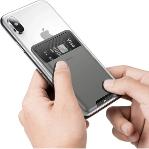 Buy Baseus Portable Card Holder dark gray - BSU4120 - {ean13} - Home Screen Store Europe