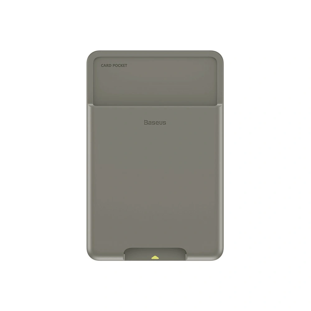 Etui Baseus samoprzylepne na karty dokumenty do telefonu ciemnoszary