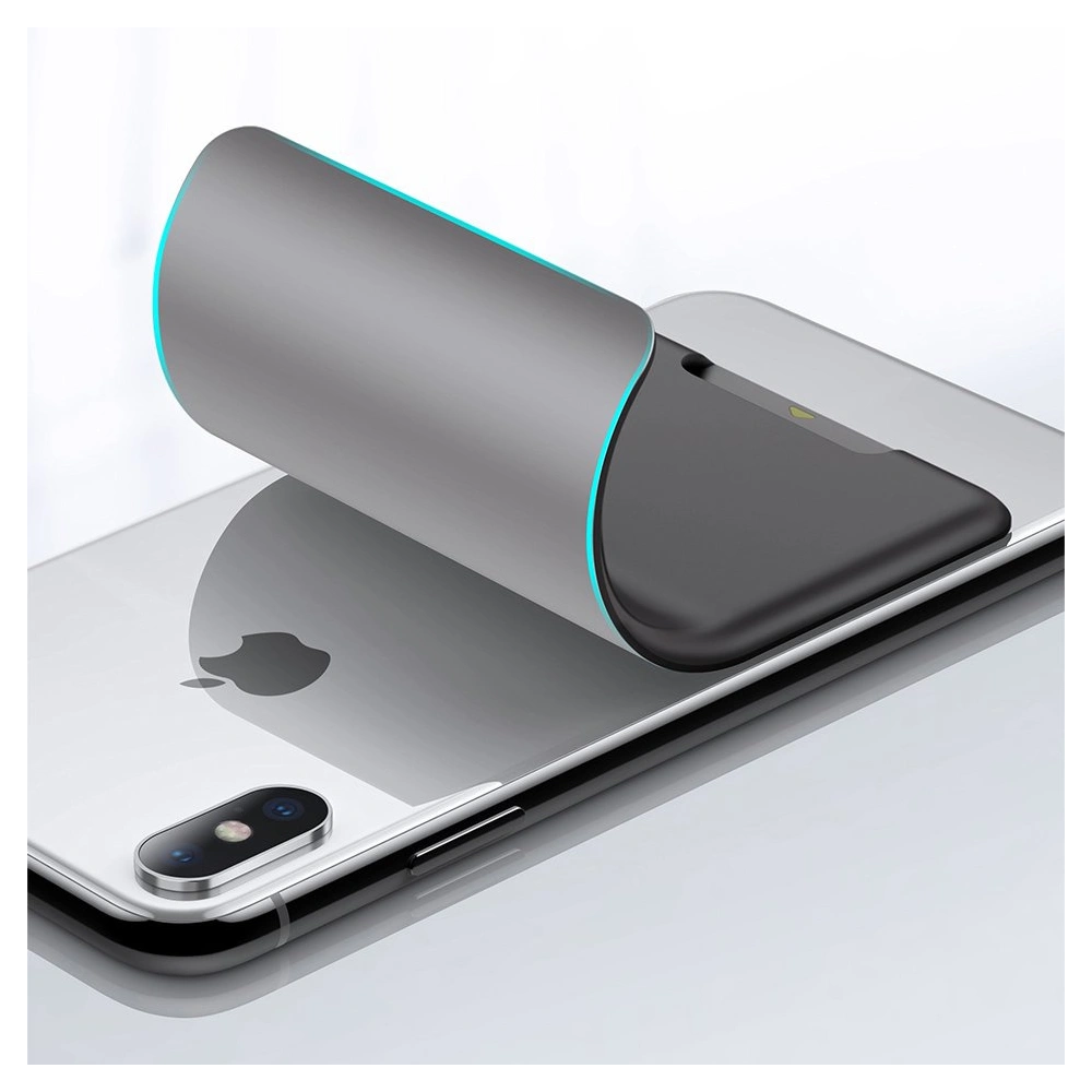 Etui Baseus samoprzylepne na karty dokumenty do telefonu ciemnoszary