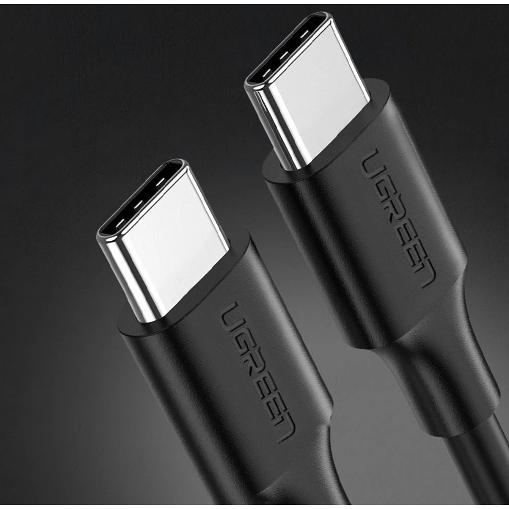 Kabel UGREEN US286 USB-C/USB-C 3A 1,5m czarny