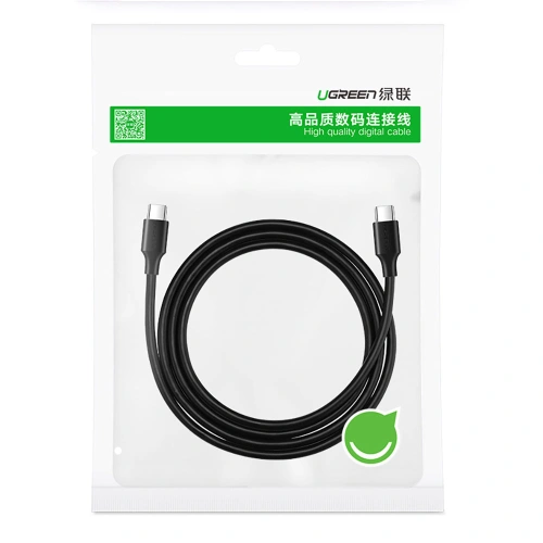 Kup Kabel UGREEN US286 USB-C/USB-C 3A 1,5m černý - UGR1579 - {ean13} - Sklep Home Screen
