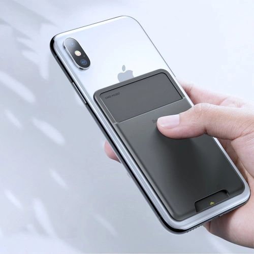 Buy Baseus Portable Card Holder dark gray - BSU4120 - {ean13} - Home Screen Store Europe