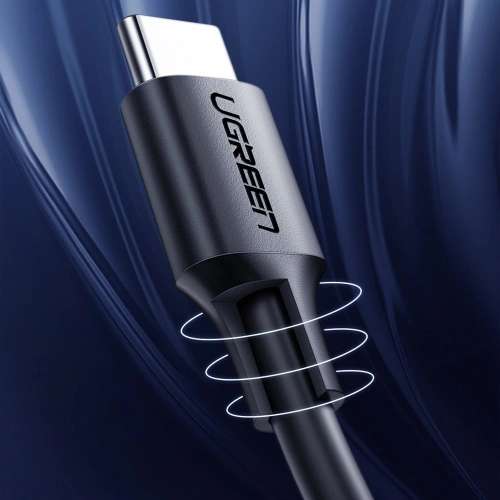 Kup Cablu UGREEN US286 USB-C/USB-C 3A 1,5m negru - UGR1579 - {ean13} - Sklep Home Screen