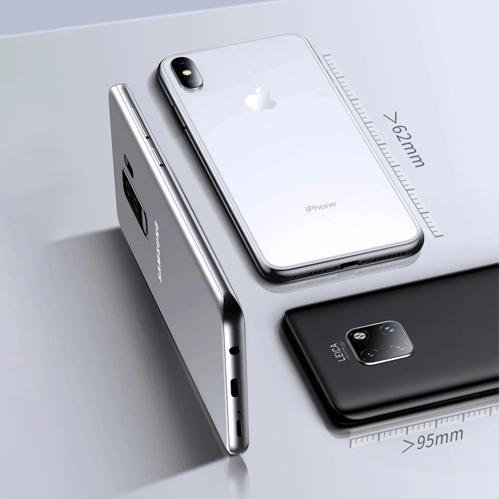 Etui Baseus samoprzylepne na karty dokumenty do telefonu ciemnoszary