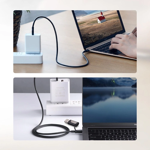Kup Kabel UGREEN US286 USB-C/USB-C 3A 1,5m černý - UGR1579 - {ean13} - Sklep Home Screen