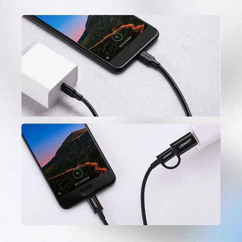Kup UGREEN US286 USB-C/USB-C 3A Kabel 1.5m schwarz - UGR1579 - {ean13} - Sklep Home Screen