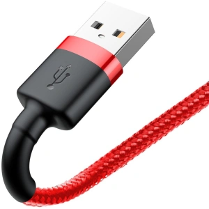 Baseus Cafule USB-A/Lightning Cable QC 3.0 2A 3M red