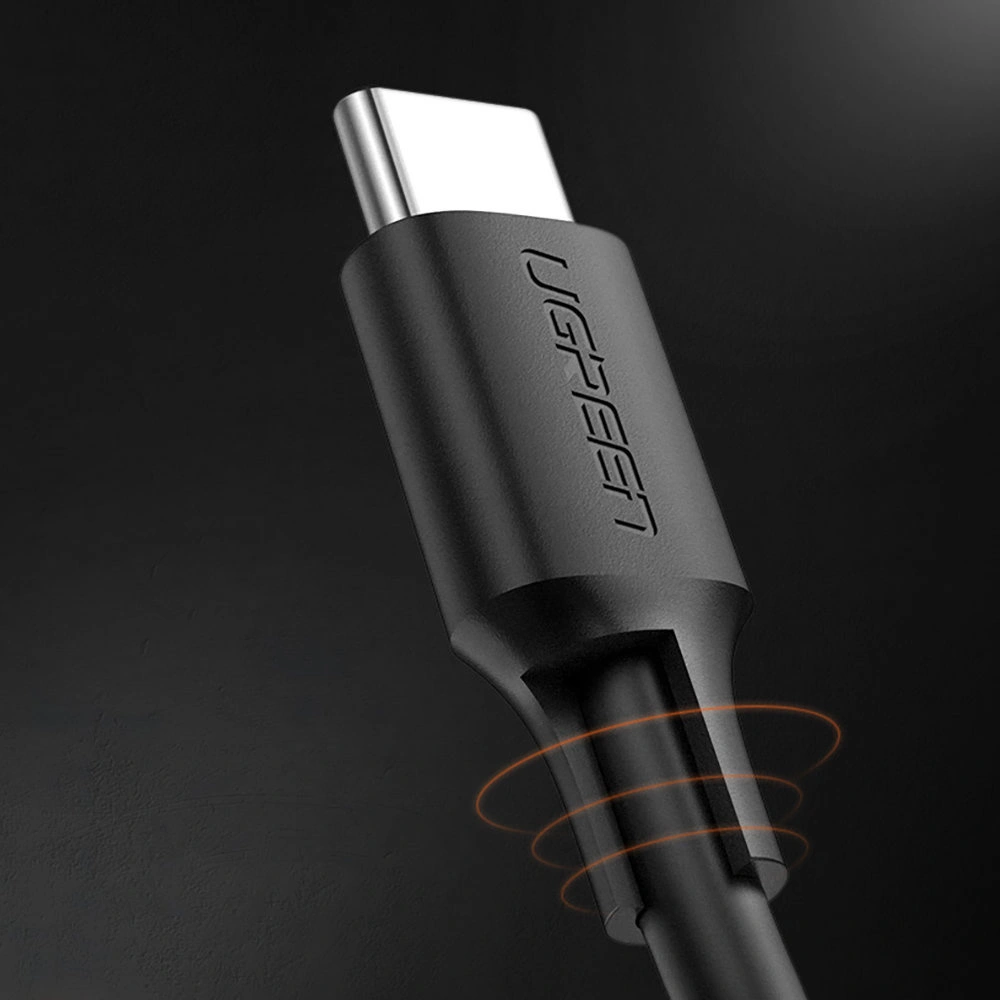 Kabel UGREEN US286 USB-C/USB-C 3A 1,5m czarny