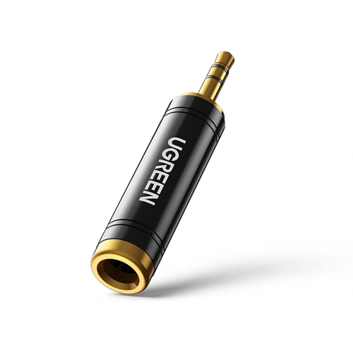 Kup UGREEN AV168 Audio-Adapter Mini-Klinke 3,5 mm/6,35 mm Klinke grau - UGR1580 - {ean13} - Sklep Home Screen
