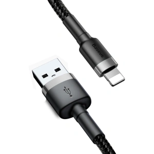 Baseus Cafule USB-A/Lightning Cable QC 3.0 2A 3M black-gray