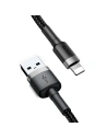 Kup Kábel Baseus Cafule USB-A/Lightning QC 3.0 2A 3M fekete-szürke - BSU4122 - {ean13} - Sklep Home Screen