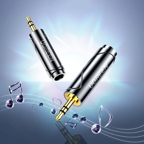 Kup Adapter audio UGREEN AV168 mini jack 3,5mm/6,35mm jack szary - UGR1580 - {ean13} - Sklep Home Screen