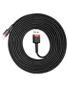 Kup Kabel Baseus Cafule USB-A/Lightning QC 3.0 2A 3M czarno-czerwony - BSU4123 - {ean13} - Sklep Home Screen