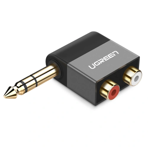 Kup Cablul audio UGREEN AV147 jack 6.35mm/2xRCA negru - UGR1581 - {ean13} - Sklep Home Screen