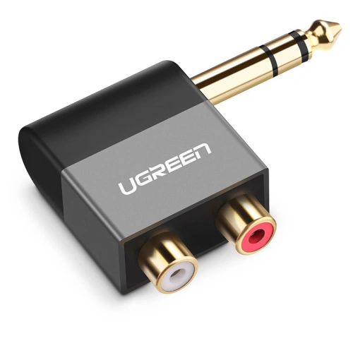 Kup Cablul audio UGREEN AV147 jack 6.35mm/2xRCA negru - UGR1581 - {ean13} - Sklep Home Screen