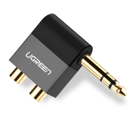 Kup Cablul audio UGREEN AV147 jack 6.35mm/2xRCA negru - UGR1581 - {ean13} - Sklep Home Screen