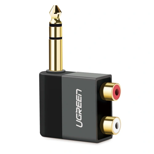 Kup Cablul audio UGREEN AV147 jack 6.35mm/2xRCA negru - UGR1581 - {ean13} - Sklep Home Screen
