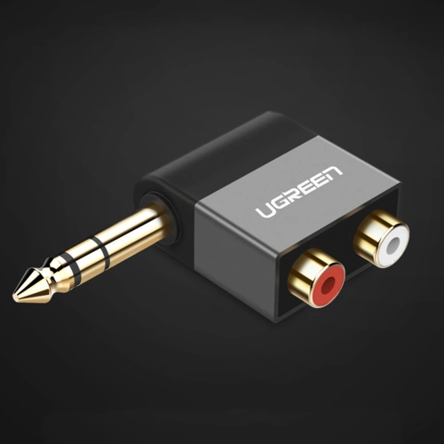 Kup Cablul audio UGREEN AV147 jack 6.35mm/2xRCA negru - UGR1581 - {ean13} - Sklep Home Screen