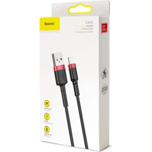 Baseus Cafule USB-A/Lightning Cable QC 3.0 2A 3M black-red