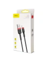 Kup Kabel Baseus Cafule USB-A/Lightning QC 3.0 2A 3M czarno-czerwony - BSU4123 - {ean13} - Sklep Home Screen