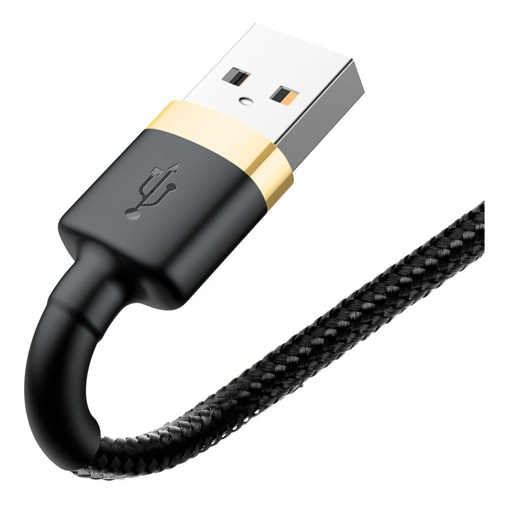 Kabel Baseus Cafule USB-A/Lightning QC 3.0 2A 3M czarno-złoty
