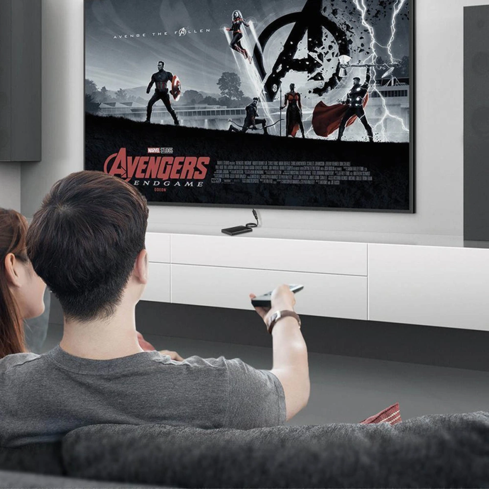 Kabel przedłużacz UGREEN US129 USB-A/USB-A 3.0 5Gb/s 0.5m czarny