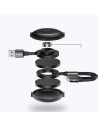 Kup Kibővíthető kábel Baseus Golden Loop 3w1 USB-A/microUSB - Lightning - USB-C 3.5A 35cm-120cm fekete - BSU4125 - {ean13} - Sklep Home Screen