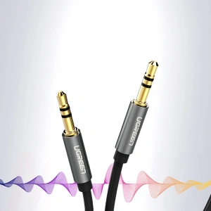 UGREEN AV119 AUX 3,5 mm mini jack audio kábel 1m fekete