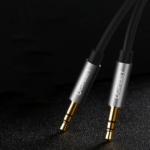 Kup UGREEN AV119 AUX Miniklinke 3,5 mm Audiokabel 1 m schwarz - UGR1583 - {ean13} - Sklep Home Screen