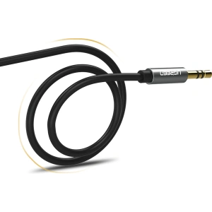 Kabel audio UGREEN AV119 AUX mini jack 3,5mm 1m czarny