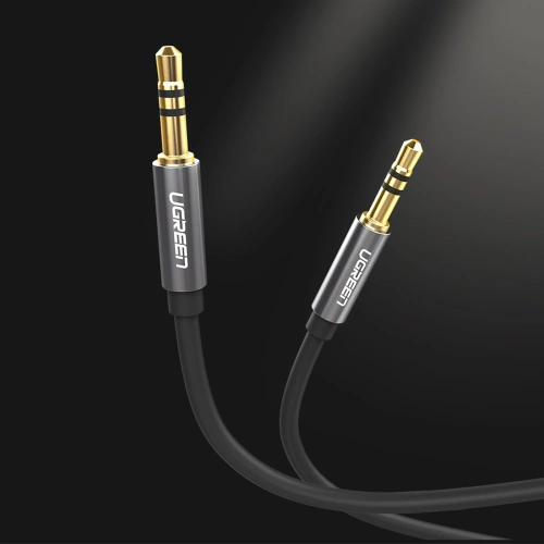Kup UGREEN AV119 AUX Miniklinke 3,5 mm Audiokabel 1 m schwarz - UGR1583 - {ean13} - Sklep Home Screen