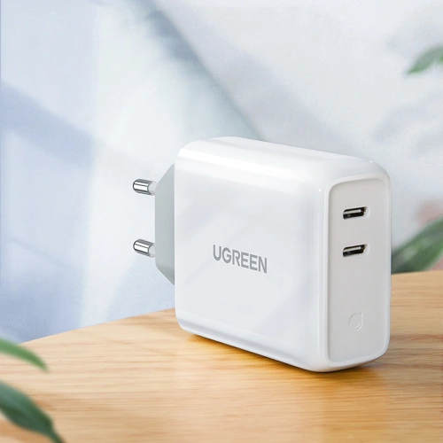 Kup Ładowarka sieciowa UGREEN CD199 2xUSB-C 36W PD biała - UGR1585 - {ean13} - Sklep Home Screen