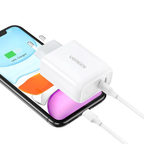 Kup Ładowarka sieciowa UGREEN CD199 2xUSB-C 36W PD biała - UGR1585 - {ean13} - Sklep Home Screen