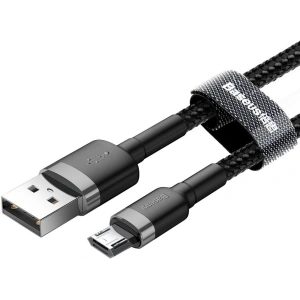 Baseus Cafule USB-A/microUSB Cable 2A 3M black-gray