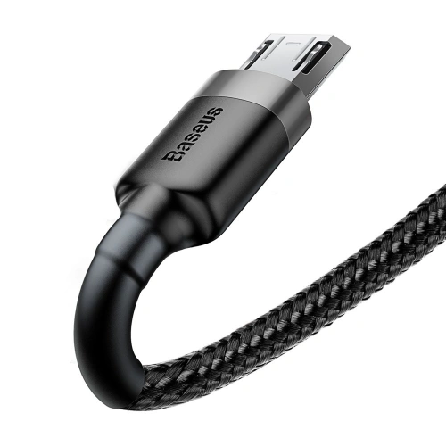 Kup Kabel Baseus Cafule USB-A/microUSB 2A 3M negru-gri - BSU4126 - {ean13} - Sklep Home Screen