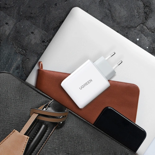 Kup Ładowarka sieciowa UGREEN CD199 2xUSB-C 36W PD biała - UGR1585 - {ean13} - Sklep Home Screen