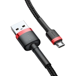 Baseus Cafule USB-A/microUSB Cable 2A 3M black-red
