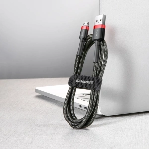 Baseus Cafule USB-A/microUSB Cable 2A 3M black-red