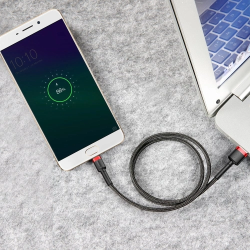 Kup Kábel Baseus Cafule USB-A/microUSB 2A 3M fekete-piros - BSU4127 - {ean13} - Sklep Home Screen