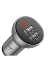 Kup Nabíječka do auta Baseus 2x USB 4,8A 24W LCD stříbrná - BSU4128 - {ean13} - Sklep Home Screen