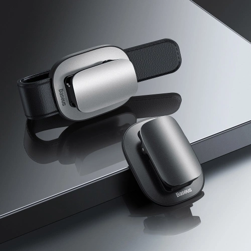 Buy Car holder clip for glasses Baseus silver - BSU4129 - {ean13} - Home Screen Store Europe