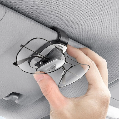 Kup Baseus Autohalterung Clip auf Brille silber - BSU4129 - {ean13} - Sklep Home Screen