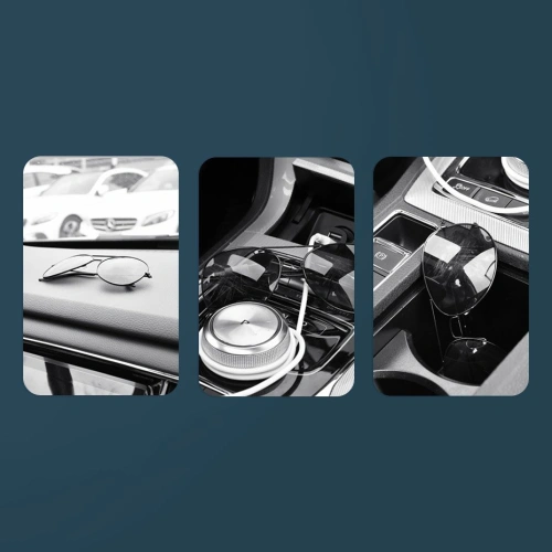 Kup Baseus Autohalterung Clip auf Brille silber - BSU4129 - {ean13} - Sklep Home Screen