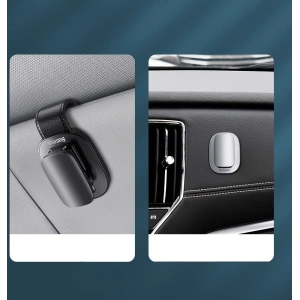 Car holder clip for glasses Baseus silver