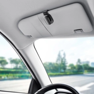 Car holder clip for glasses Baseus silver