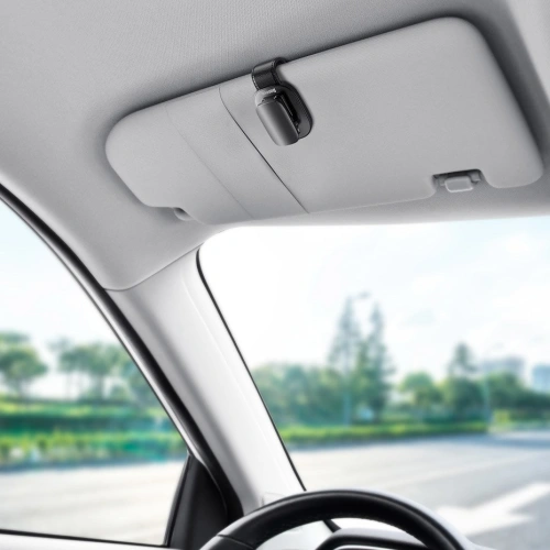 Buy Car holder clip for glasses Baseus silver - BSU4129 - {ean13} - Home Screen Store Europe