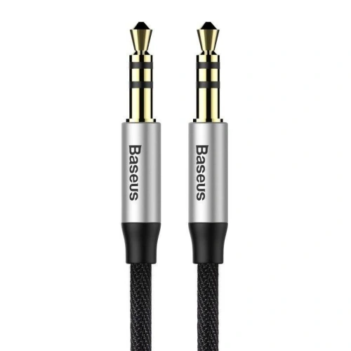 Kup Cablul audio Baseus Yiven mini jack 3,5mm AUX 1m (alb-negru) - BSU4130 - {ean13} - Sklep Home Screen