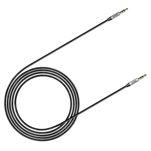 Kup Kabel audio Baseus Yiven mini jack 3,5mm AUX 1m (czarno-srebrny) - BSU4130 - {ean13} - Sklep Home Screen